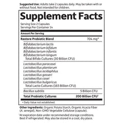 Dr. Formulated Platinum Series Restore Shelf-Stable 28 Capsules