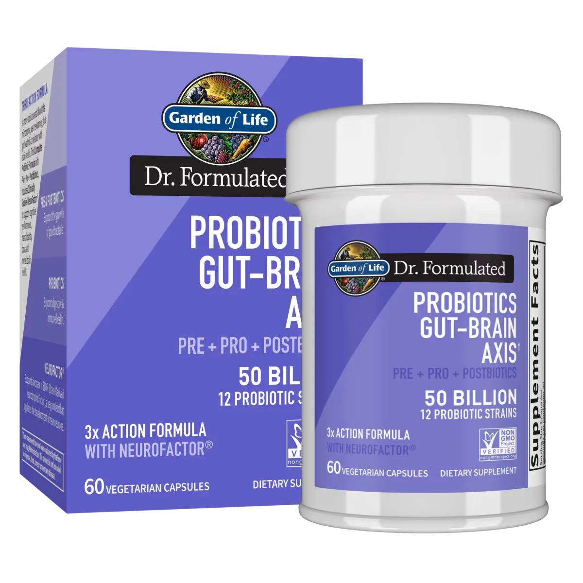 Dr. Formulated Gut-Brain Axis Capsules